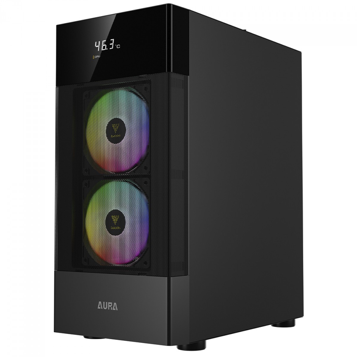 CASE GAMDIAS AURA GC5 3FANS ARGB BLACK
